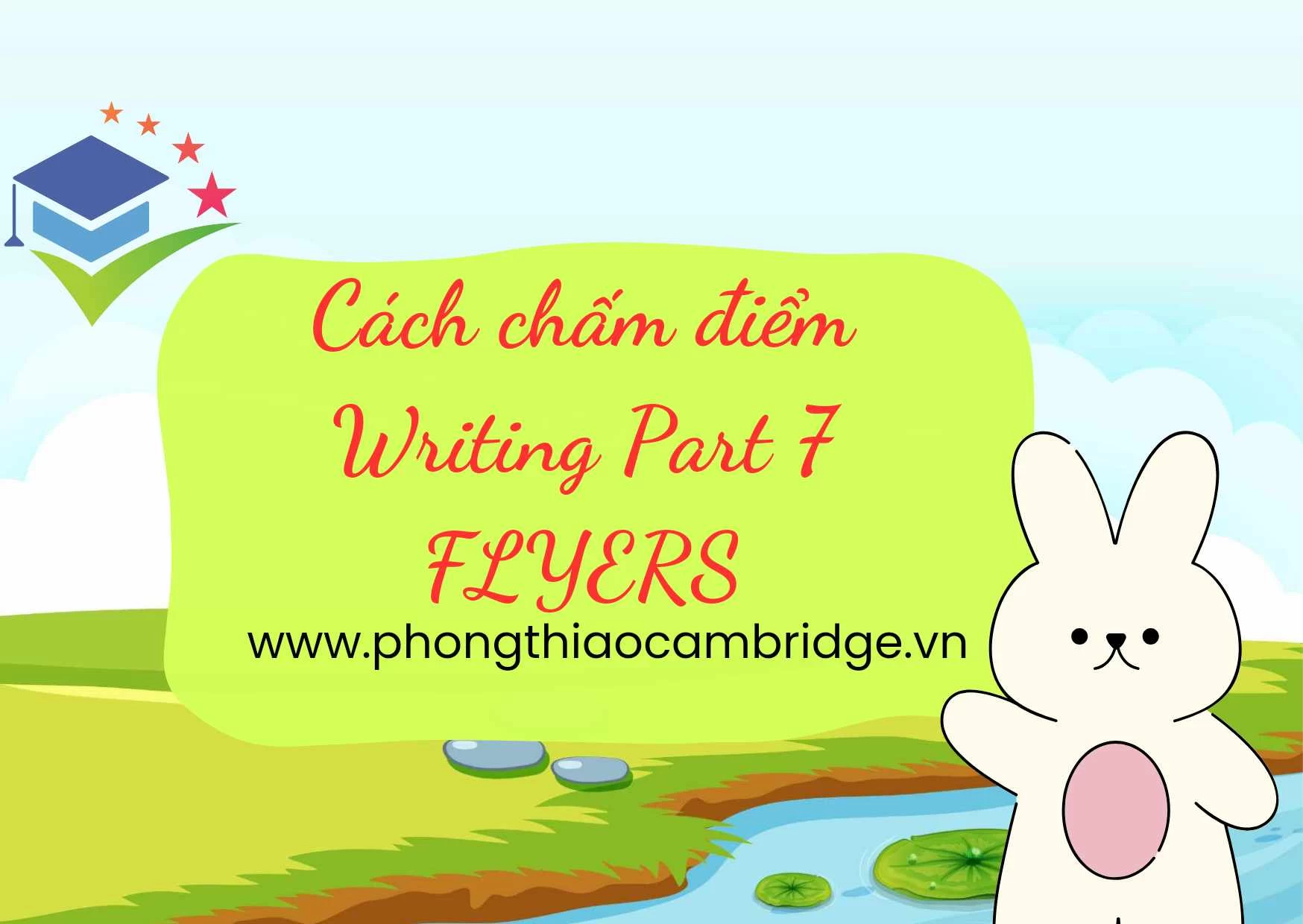 CÁCH CHẤM ĐIỂM BÀI THI WRITING FLYERS (PART 7)